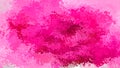 Abstract stained pattern rectangle background hot pink rose magenta burgundy fuchsia color - modern painting art - waterco