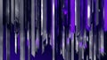 Abstract stainless steel industrial vertical crystals column mystic grid Royalty Free Stock Photo