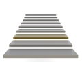 Abstract stairs background Royalty Free Stock Photo