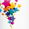 Abstract Star Background Royalty Free Stock Photo