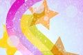 Abstract star background and wallpaper Royalty Free Stock Photo