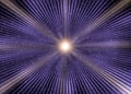 Abstract Star Blast in Outer Space Purple Background Royalty Free Stock Photo