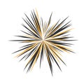 Abstract Star Explosion Royalty Free Stock Photo