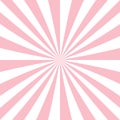 Abstract starburst background from radial stripes Royalty Free Stock Photo