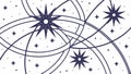Abstract Starburst Lines Pattern Vector, Dynamic Energy Design, vector design Generative AI Royalty Free Stock Photo