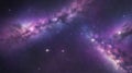 Abstract starlight and pink and purple clouds stardust