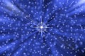 Abstract Stars Blast in Blue Background Royalty Free Stock Photo