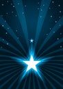 Abstract stars shine spray Royalty Free Stock Photo