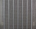 Abstract steel grid from tuck radiator background. Royalty Free Stock Photo