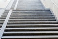 Abstract steps of granite and marble