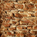 Abstract stone bricks background. Building construction decorative wallpaper. Raster bitmap concept pattern