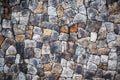 Abstract Stone Texture Background of Wall Fence, Home and Garden Decorative Design, Exterior and Interior