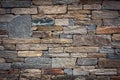 Abstract Stone Texture Background of Wall Fence, Home and Garden Decorative Design, Exterior and Interior