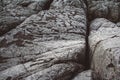 Abstract stone texture from waves erode, nature background. Top view. Copy space. Can use as banner.