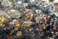 Abstract Stones in Running Creek