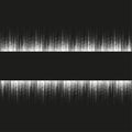 Abstract stripe pattern. Horizontal vector lines. Glitch effect texture. Dynamic modern background. Royalty Free Stock Photo