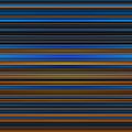 Abstract striped blue, brown and orange background