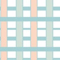 Abstract striped geometric seamless pink white blue pattern background illustration Royalty Free Stock Photo