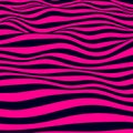 Abstract striped wavy background. Color curved lines.