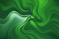 Abstract stripes swirl green