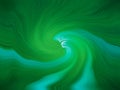 Abstract stripes swirl green