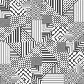 Abstract stripped geometric background