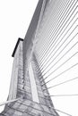 Abstract structural of bridge detail Royalty Free Stock Photo