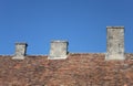 Abstract study of roofing,tiles etc. Royalty Free Stock Photo