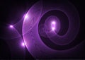 Abstract dynamic purple movement twirl light background Royalty Free Stock Photo
