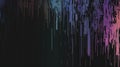 Abstract style electric pixel particle of musical sound in digital theme. AIG53.