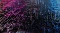 Abstract style electric pixel particle of musical sound in digital theme. AIG53.