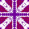 Abstract style pattern - symmetry shape pattern background Royalty Free Stock Photo