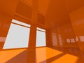 Orange room