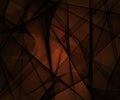 Abstract stylish background with plastic black meshed shapes