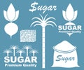 Abstract Sugar. Icon