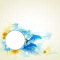 Abstract summer background Royalty Free Stock Photo
