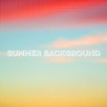 Abstract summer background with halftone overlay Royalty Free Stock Photo