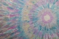 Abstract sun flare handmade paint, spiritual truth, unity, life