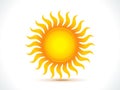 Abstract sun icon