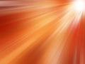 Abstract Sunbeams: Orange summer rays background Royalty Free Stock Photo