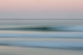 Abstract sunrise ocean background with blurred panning motion Royalty Free Stock Photo