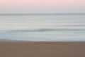 Abstract sunrise ocean background with blurred panning motion Royalty Free Stock Photo