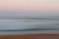 Abstract sunrise ocean background with blurred panning motion Royalty Free Stock Photo