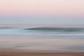 Abstract sunrise ocean background with blurred panning motion Royalty Free Stock Photo