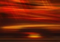 Sunset colorful blurred background