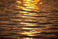 Abstract sunset reflection Royalty Free Stock Photo