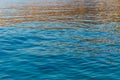 Abstract Sunset Ripples in the Ocean Royalty Free Stock Photo