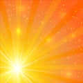 Abstract sunshine background