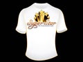 Abstract superstar tshirt