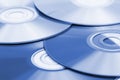 Abstract surface of cd disc Royalty Free Stock Photo